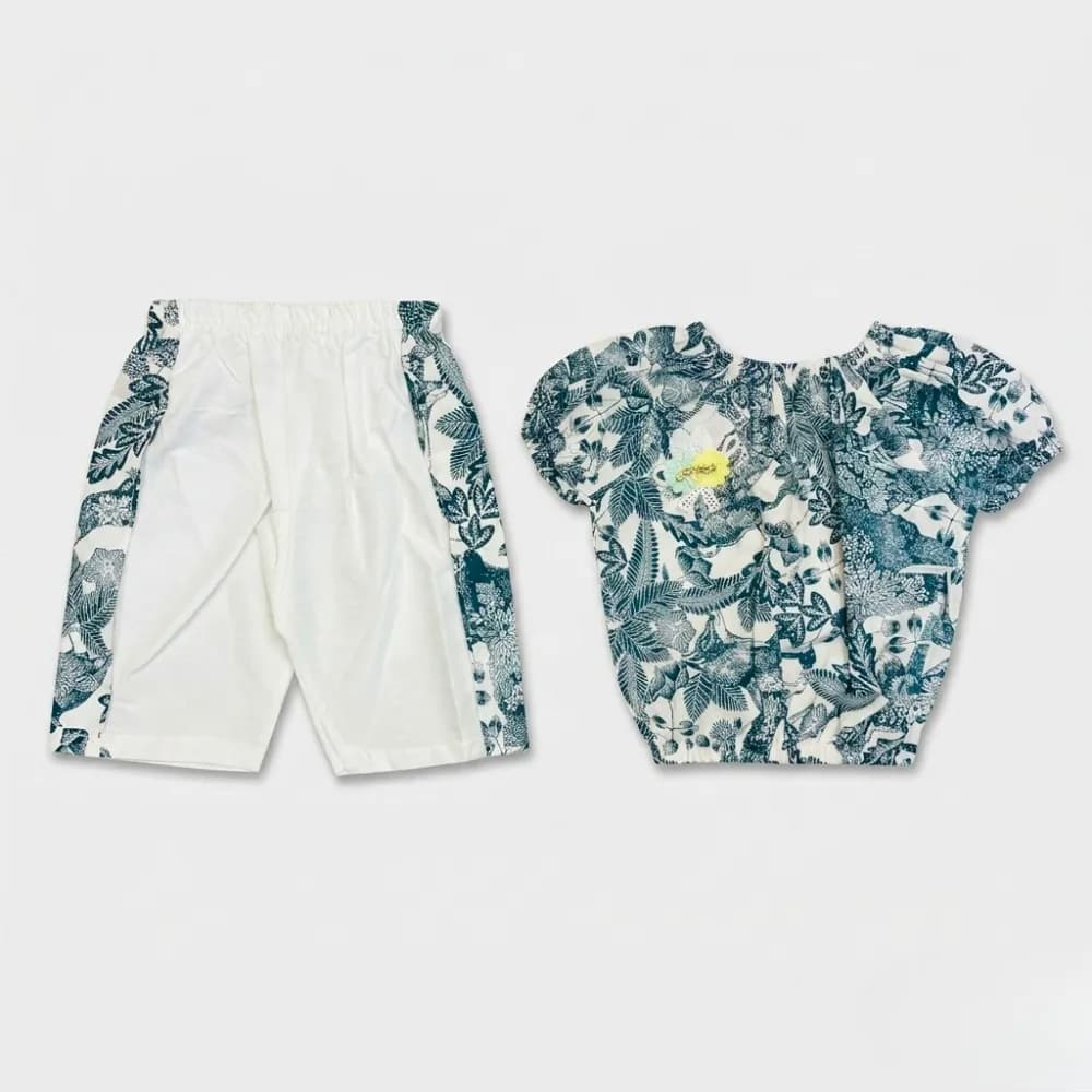 Womens Tropical Print Outfit