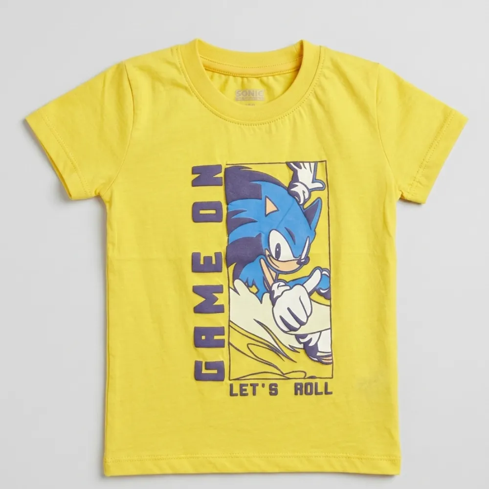 Red Sonic the Hedgehog T-Shirt for Kids