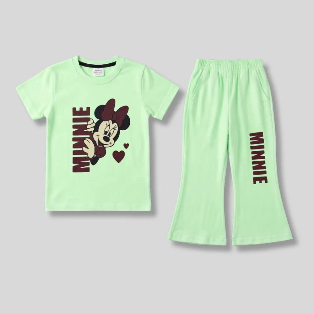 Minnie Mouse Mint Green Pajama Set