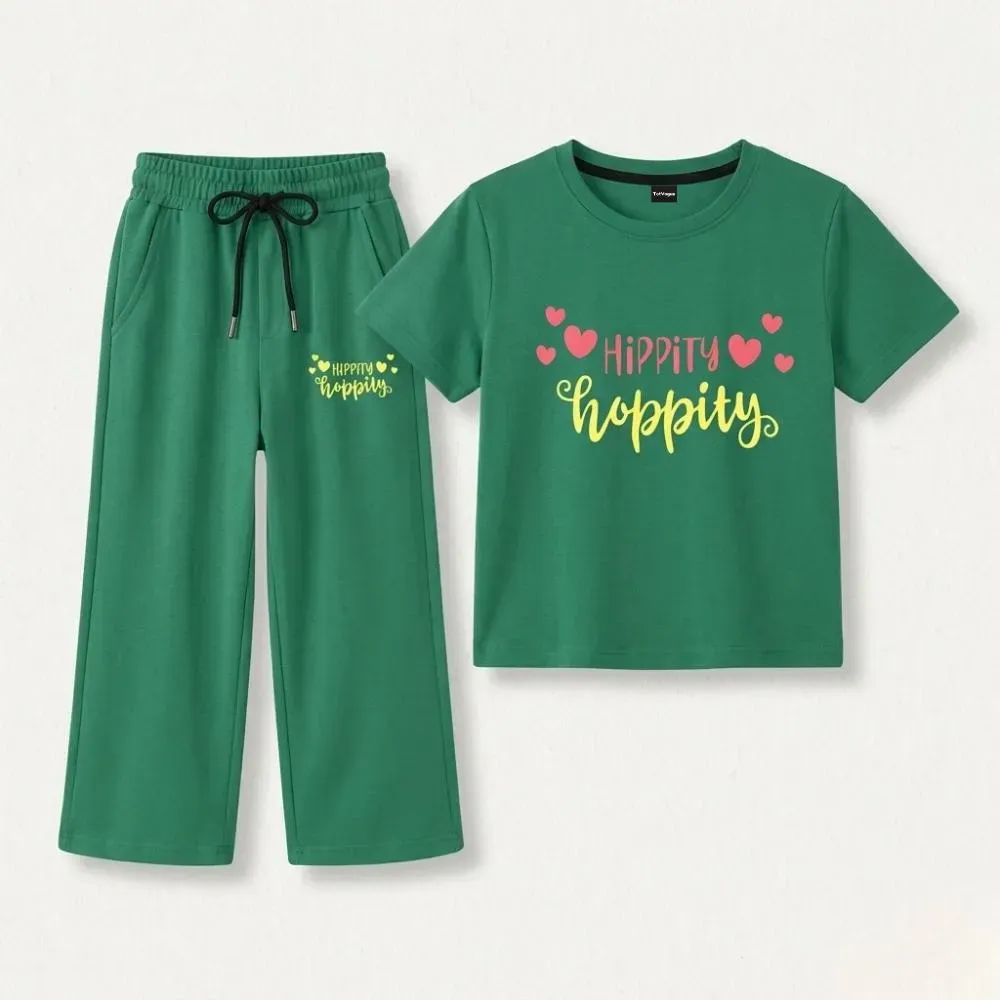 Green Hippity Hoppity Tracksuit Set